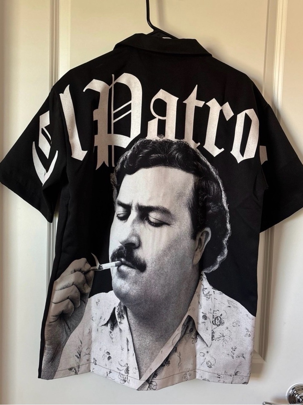 Crooks & Castles La Casa De Los Bandidos El Patron Pablo Escobar Graphic Shirt